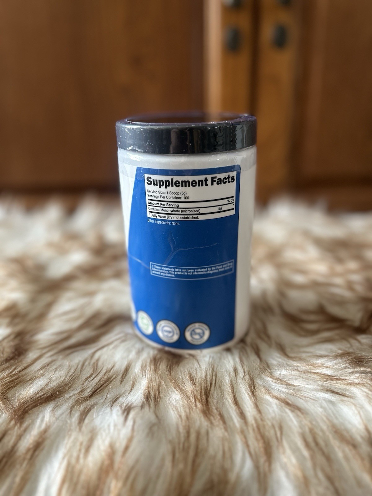 Nutricost Pure Creatine Monohydrate 500 Gram Powder Exp 09/2028 NEW