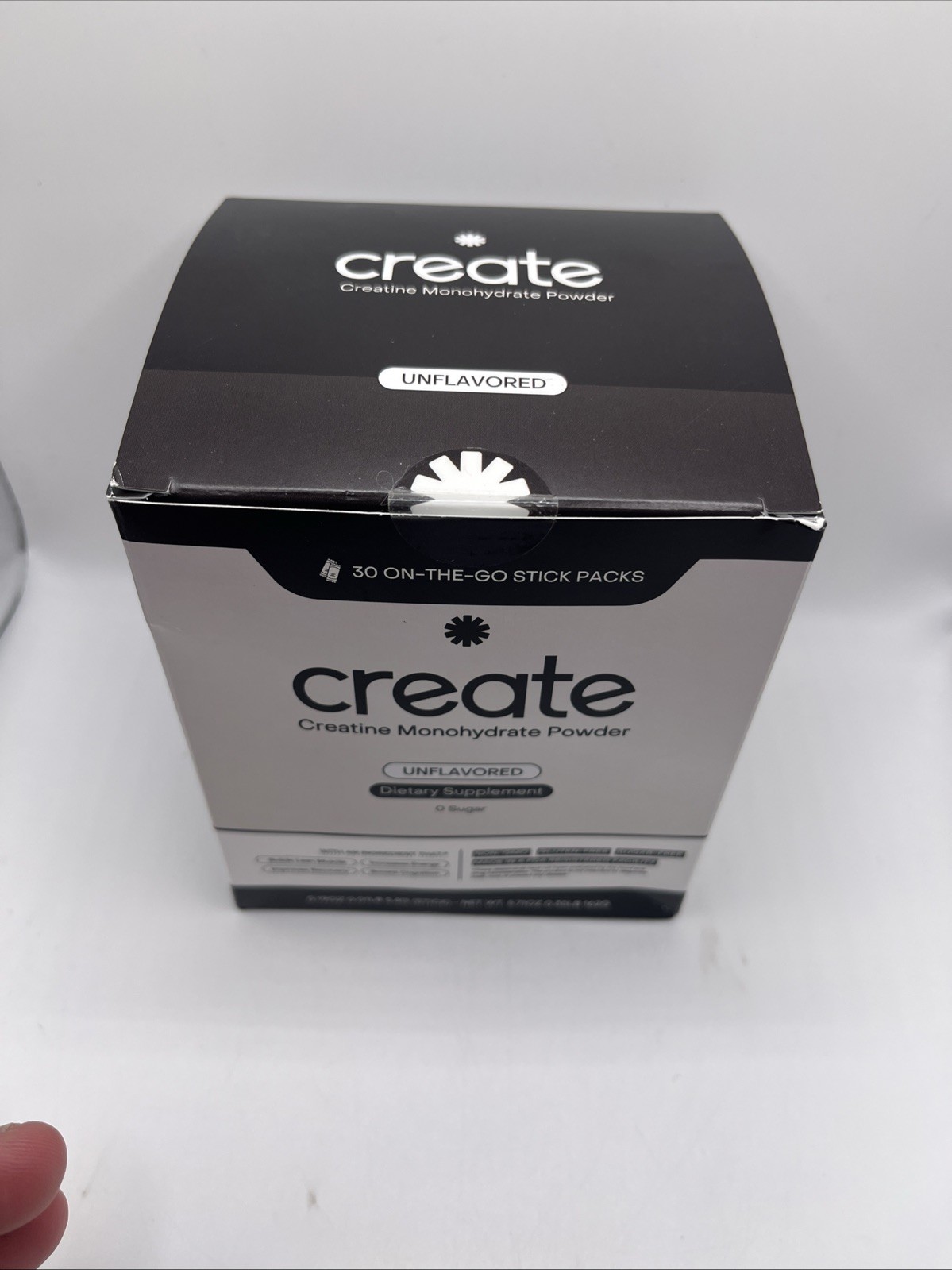 Create Single Serve Creatine Monohydrate Powder 30 Stick Packs.EXP 8/27 FREE 🛳️