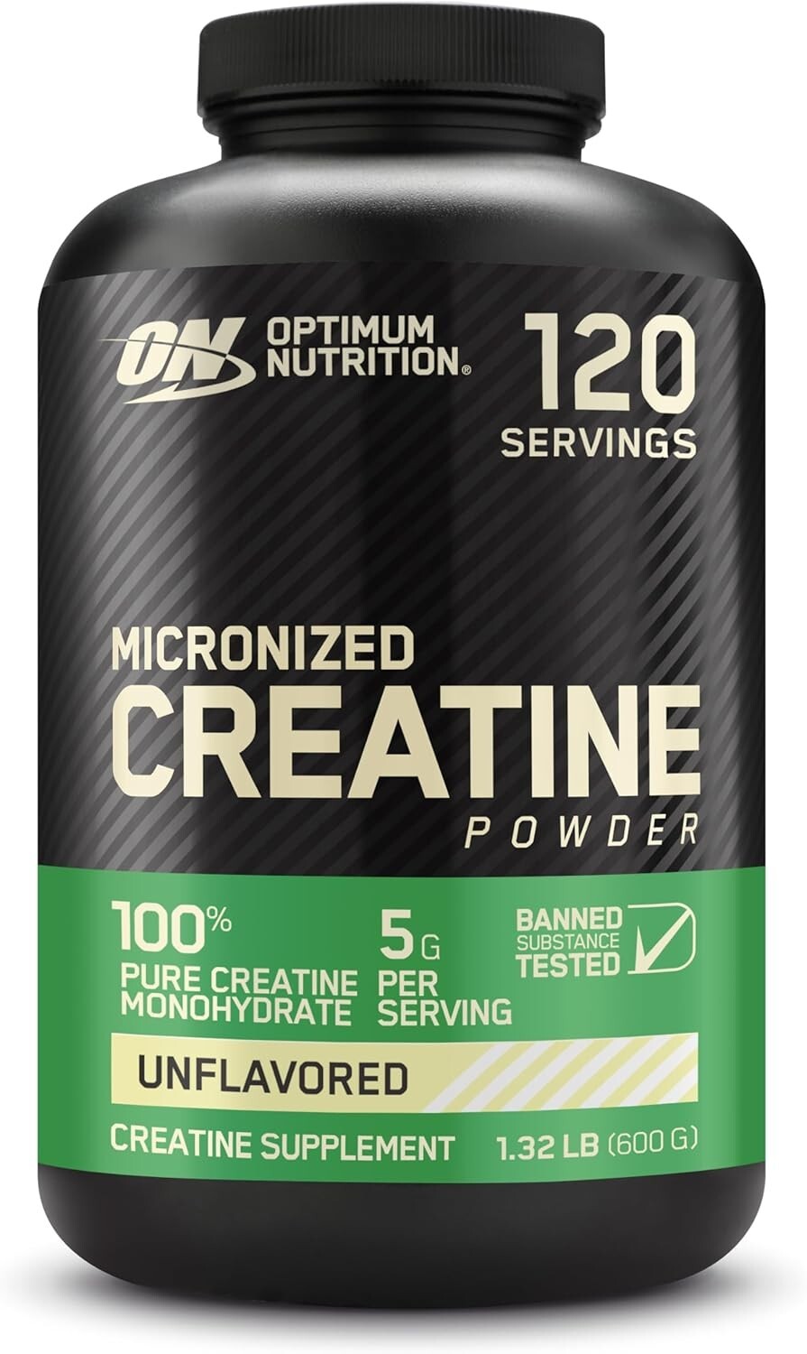 Unflavored Micronized Creatine Monohydrate – 600g for Muscle Growth & Recovery