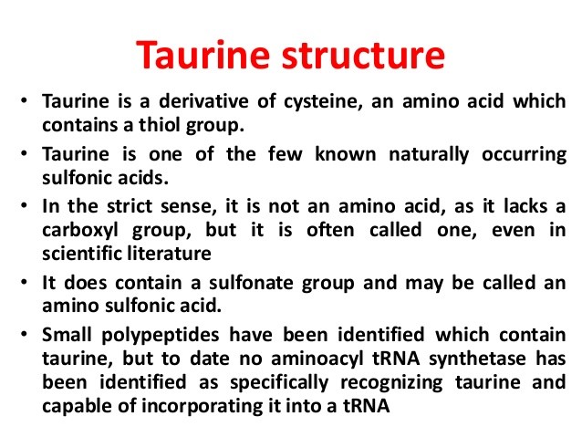 anti inflammatory food – L-TAURINE 500MG 1B – taurine amino acid powder