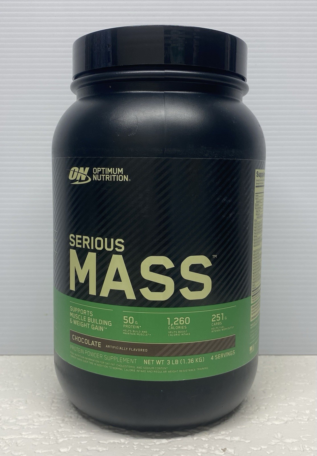 Optimum Nutrition ON Serious Mass Protein Powder ~ CHOCOLATE ~ EXP 01/2028 ~ 3LB
