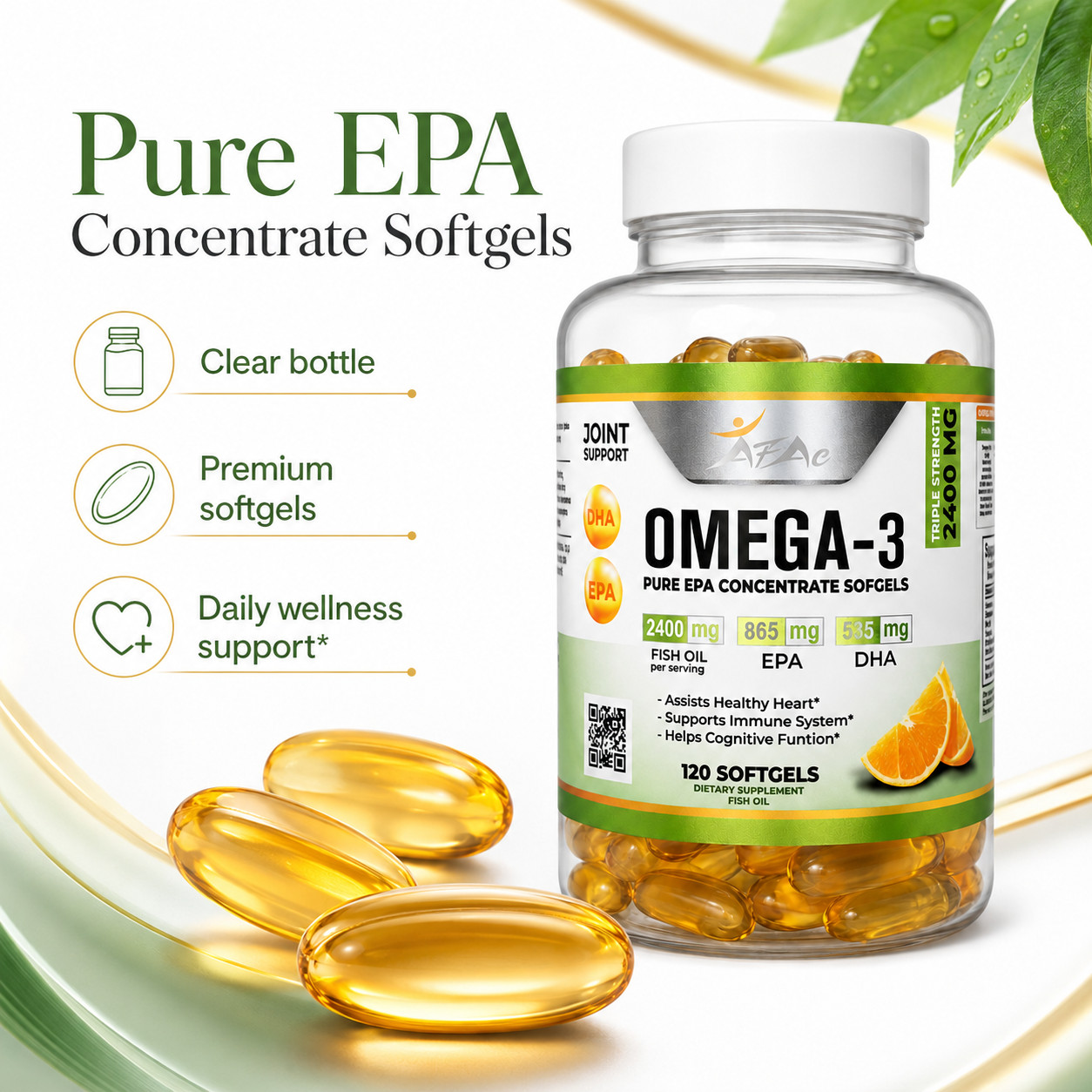 OMEGA 3 FISH OIL 1.000 MG ALFA 100 CAPSULES Omega3