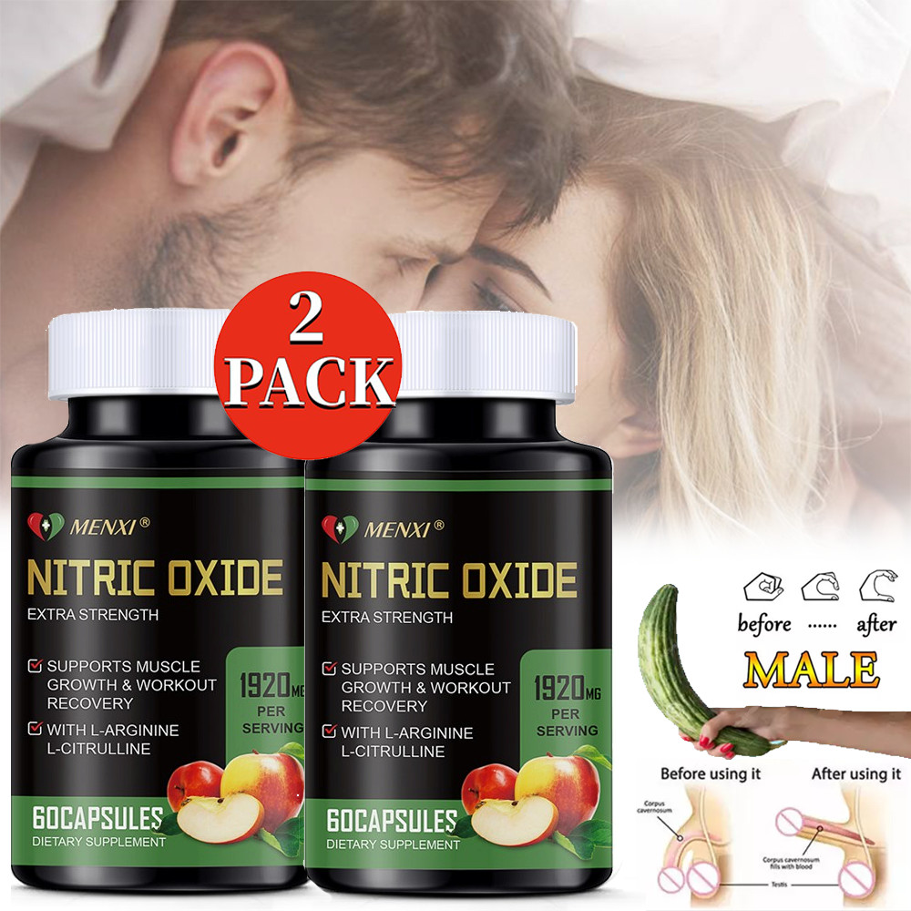 Extra Strength Nitric Oxide & Circulation Booster L-Arginine, L-Citrulline