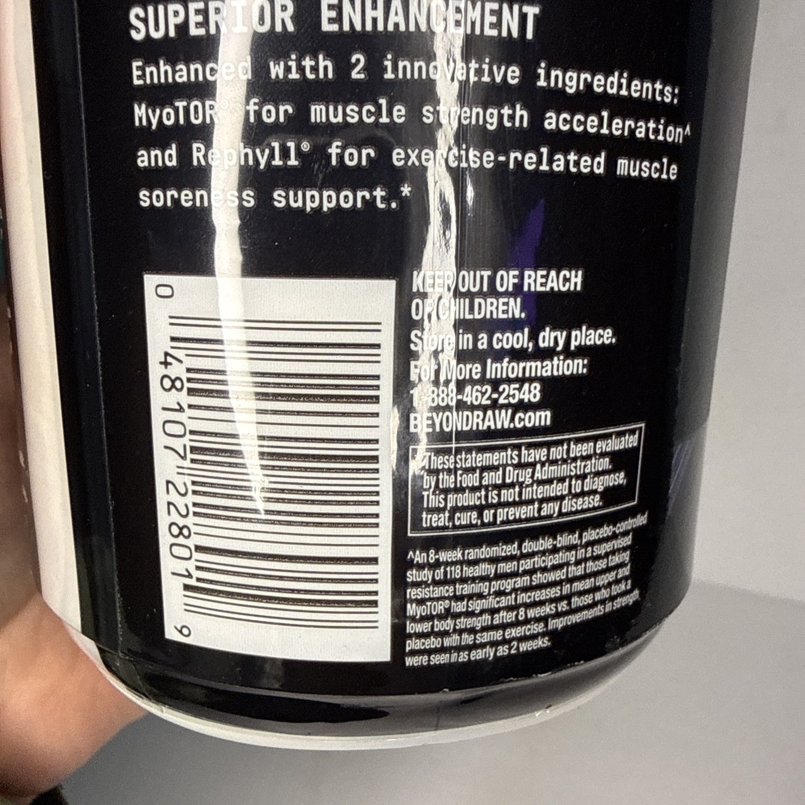 BEYOND RAW Concept X Pre Workout Powder 20 Servings Energy Strength Endurance