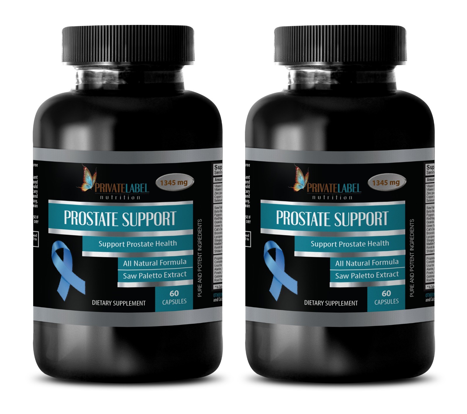 Saw palmetto – Advanced PROSTATE SUPPORT Complex – Blood circulation – 2 Bottles