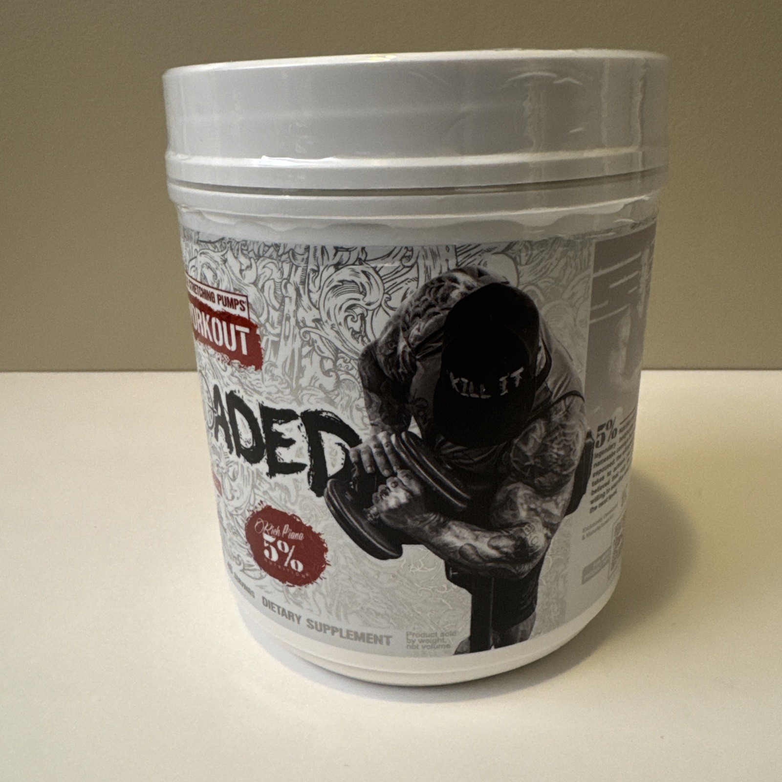 Rich Piana Reloaded High Stim Pre-Workout | Ultra Energy, Focus, Pumps, Power &