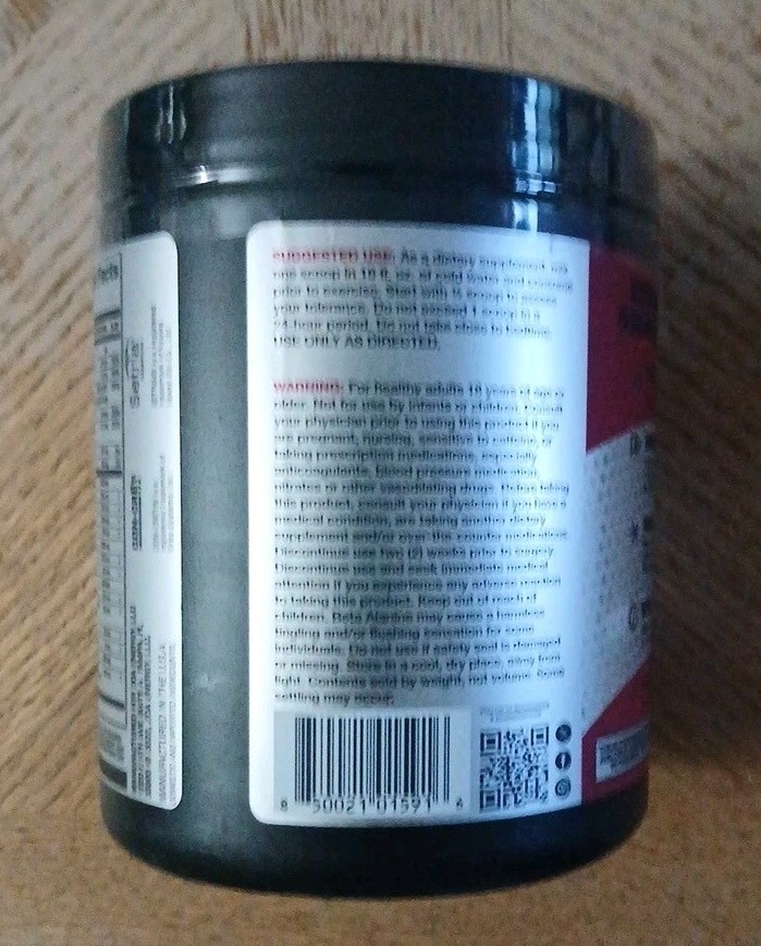 2CT: ZOA+ Zero Sugar PRE-WORKOUT! Powder “Cherry-Lime” NSF-CERTIFIED SPORT 13oz