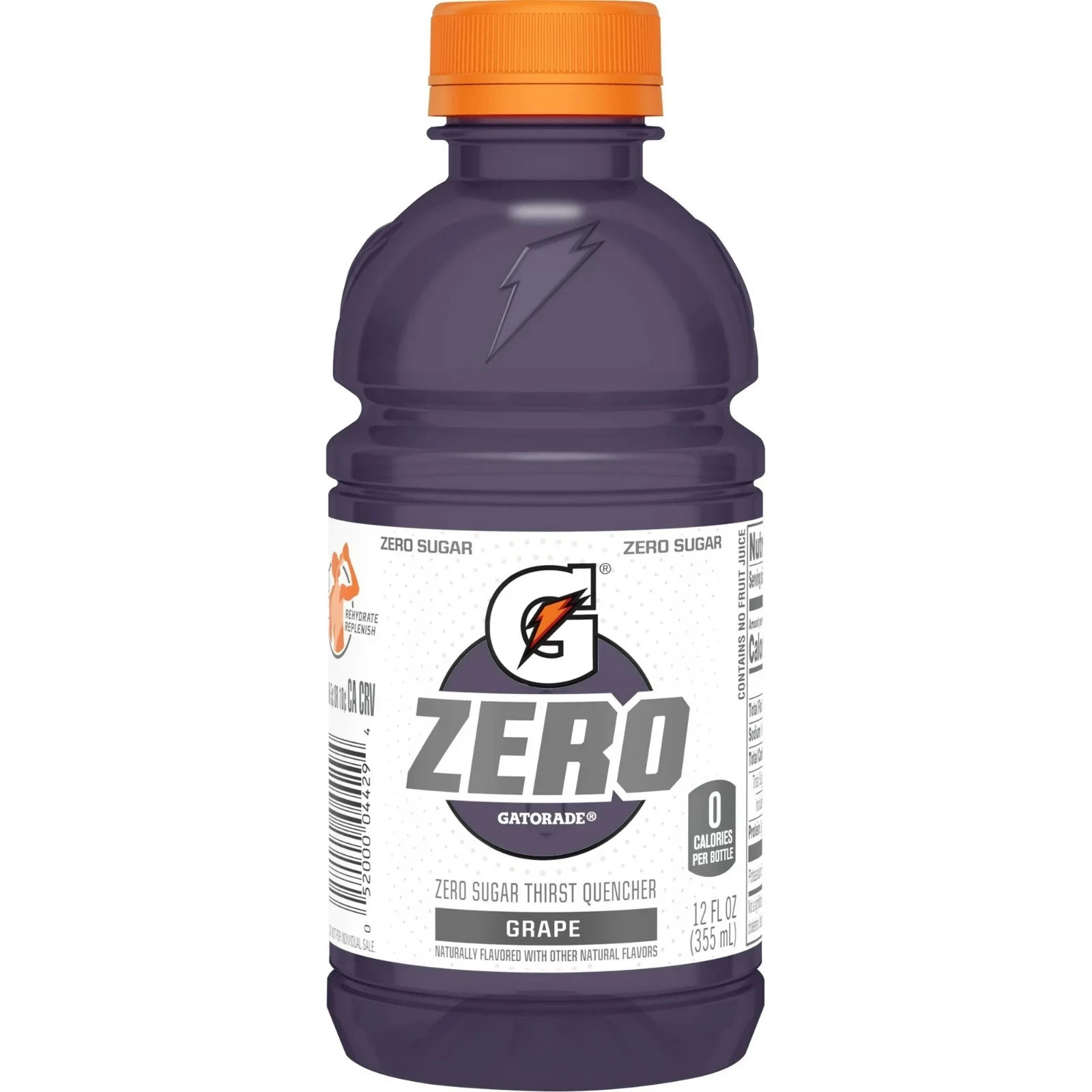 Gatorade Thirst Quencher Zero sugar sports 12 fl oz (Pack of 12) Purple new,