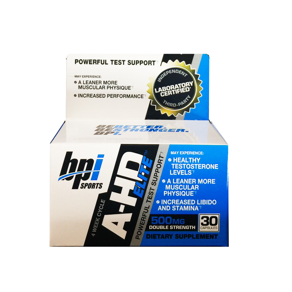 BPI Sports A-HD ELITE Powerful Test Support – 30 Servings