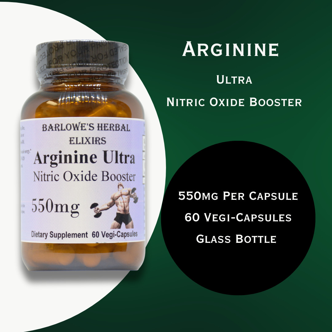 Arginine Ultra – A Better Type of Arginine – Stearate Free, Bottled in Glass!!!