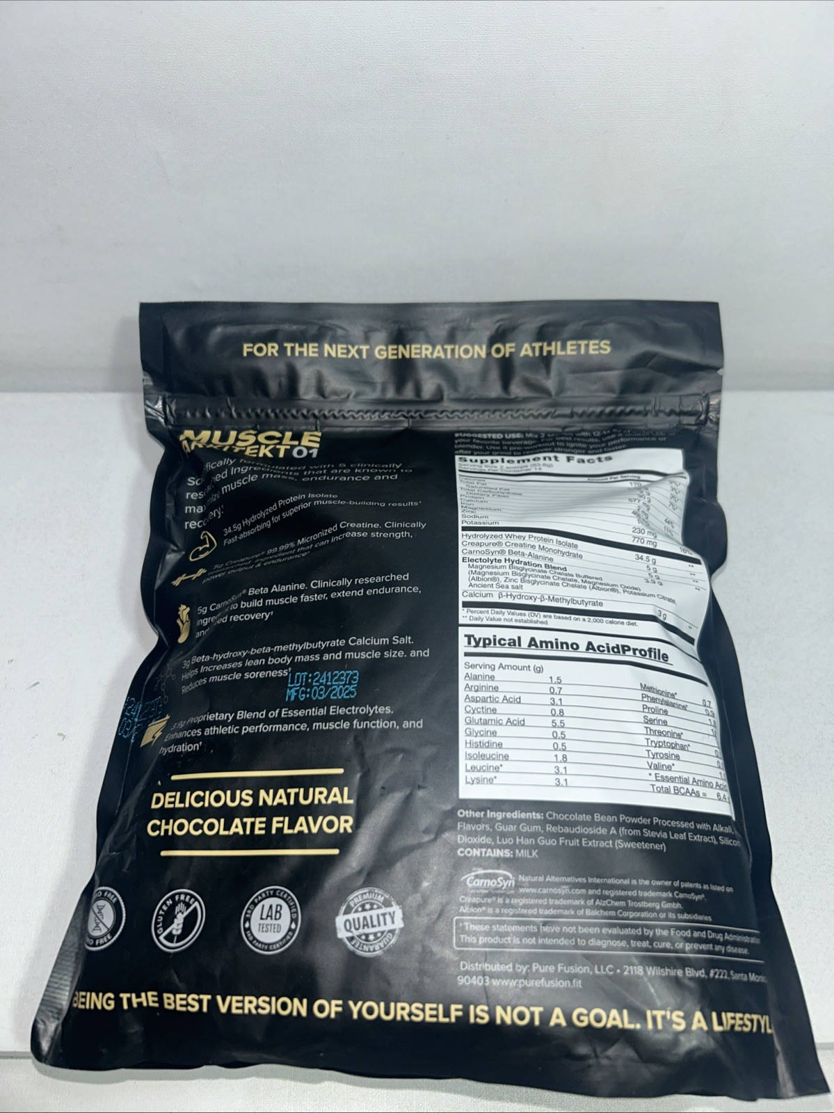 Sealed Pure Fusion Muscle Arkitekt 01, 1.9 LB