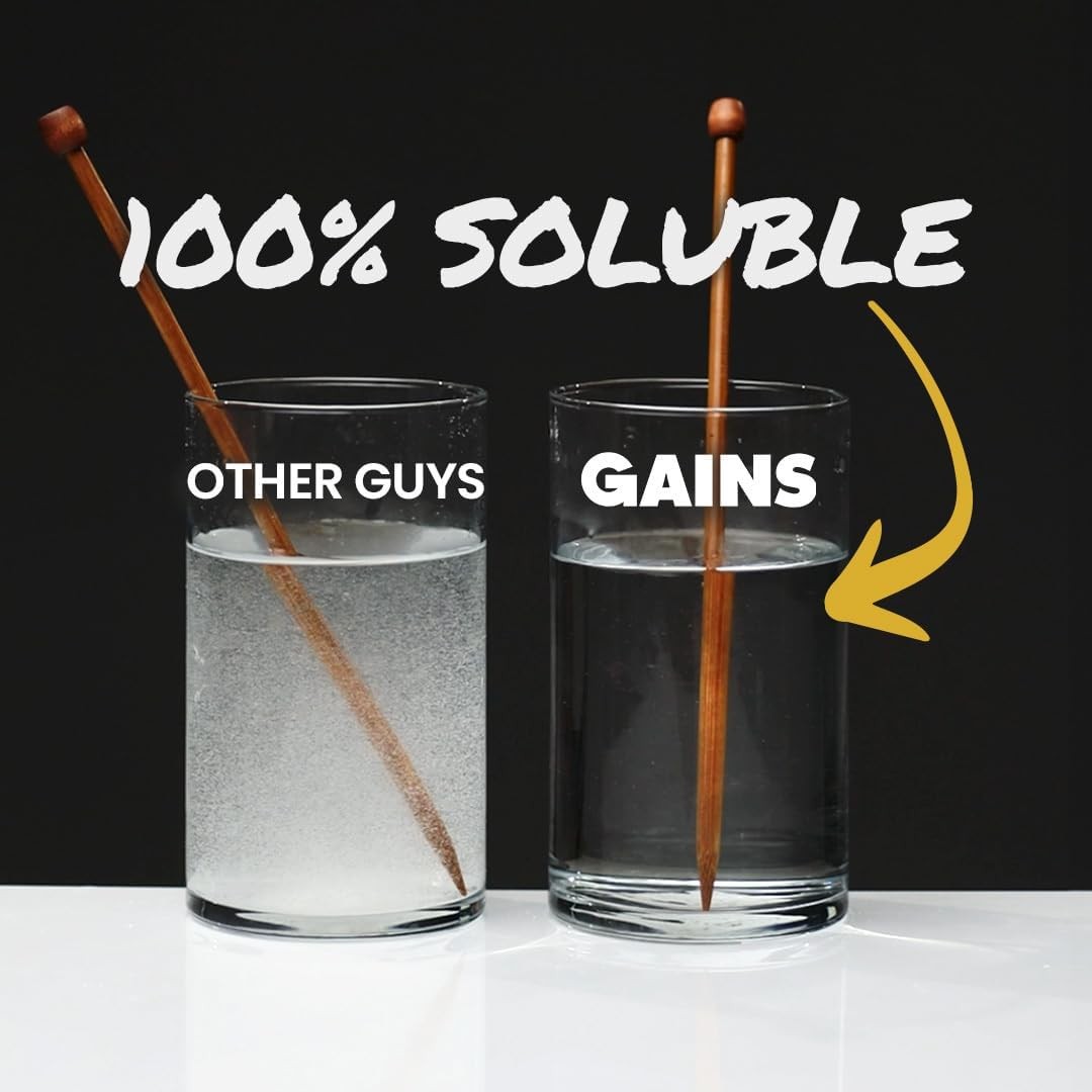 Gains in Bulk Instantized Creatine Monohydrate for 100 Servings (Pack of 1)