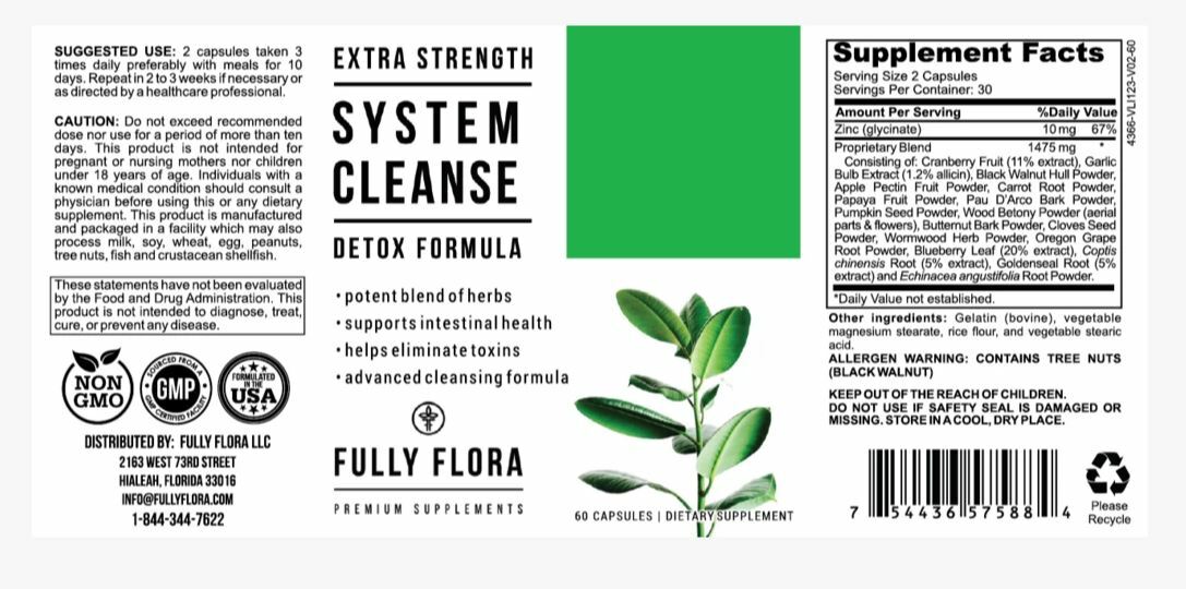 Keto BHB Weight Loss Caps & System Cleanse Pills Combo Pack Free Shipping