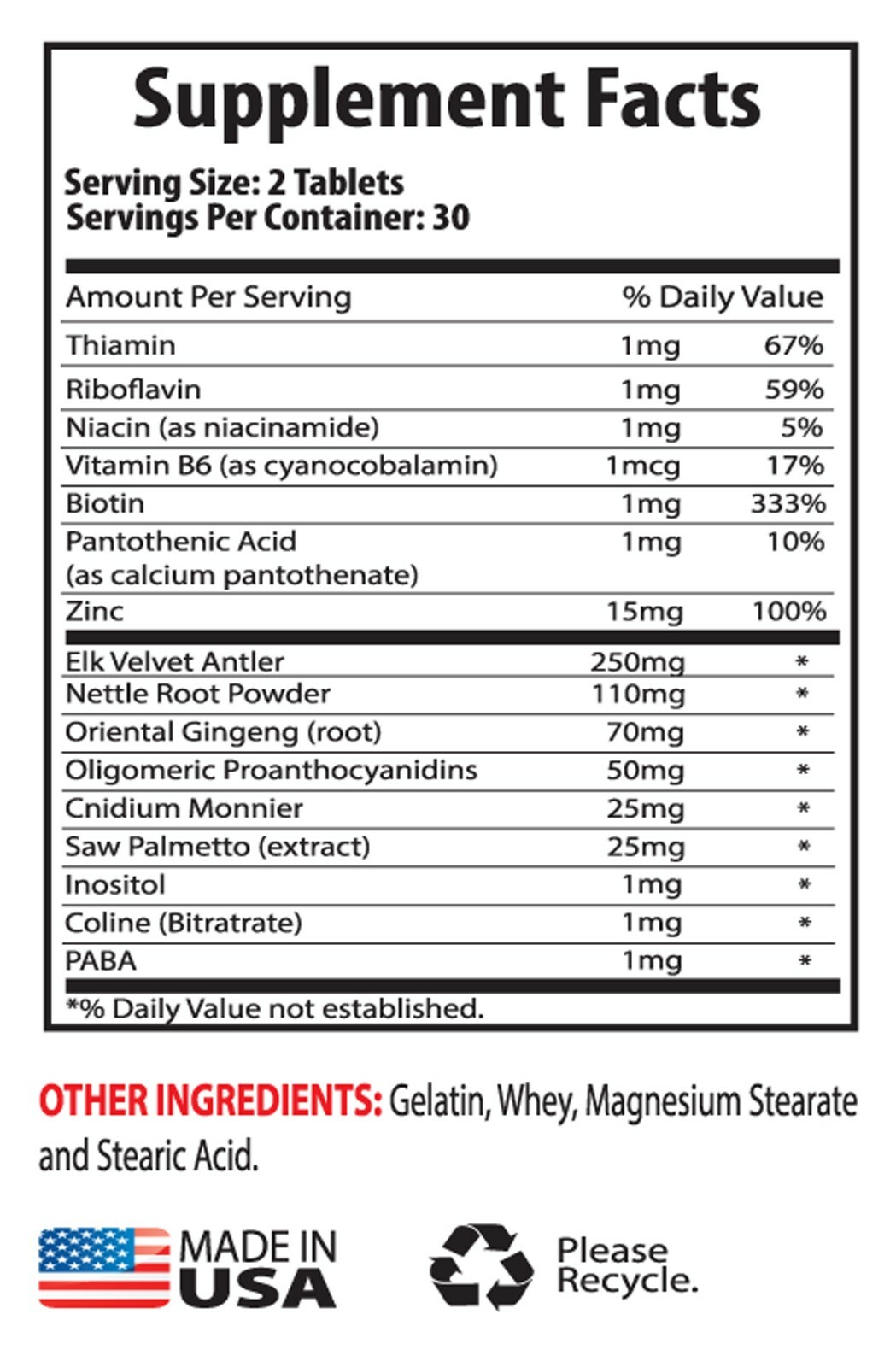 joint support supplement – Deer Antler Plus 550mg – endurance 3B