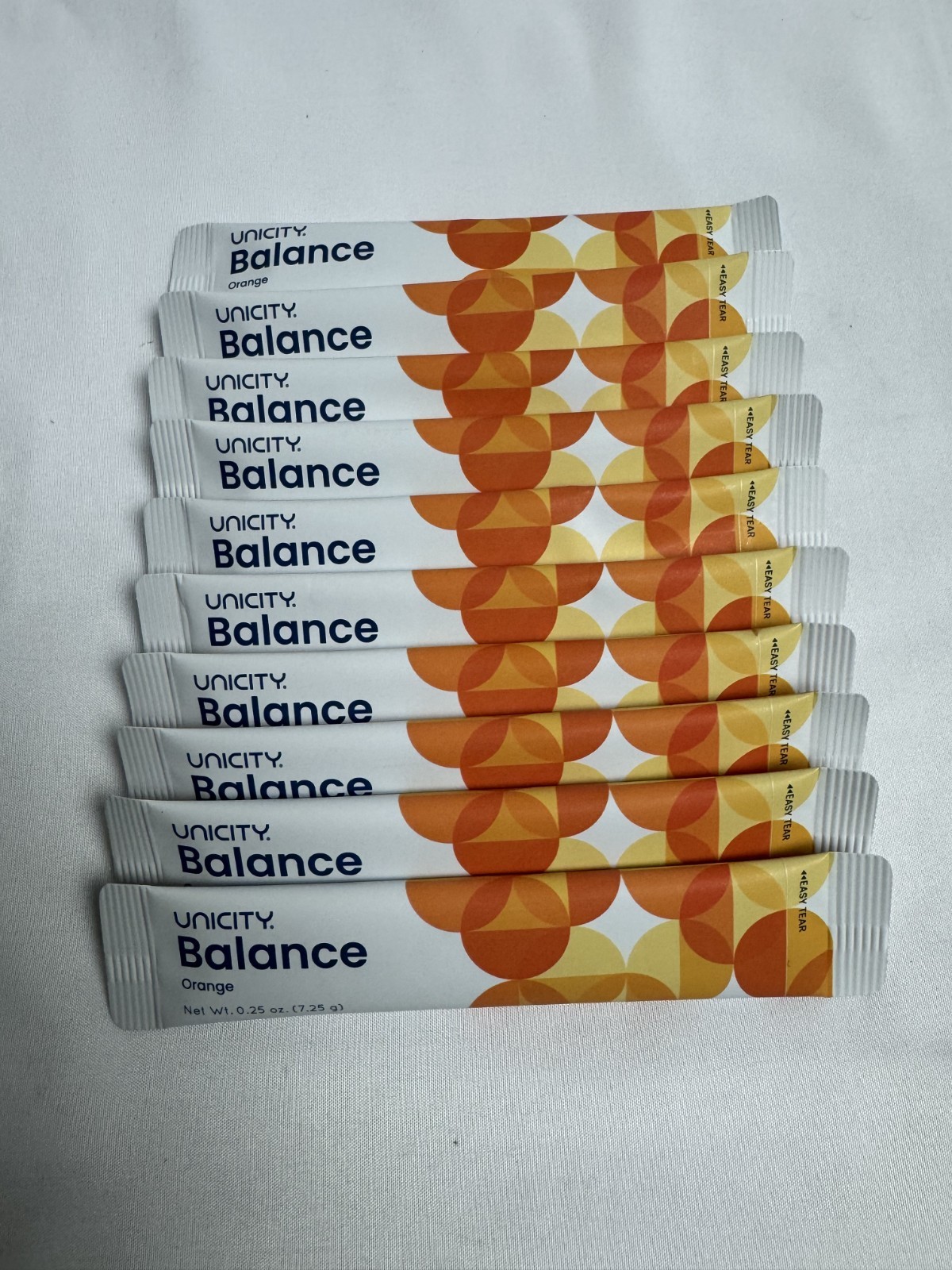 Unicity Balance Orange Fiber Drink Mix 10 Pack Blood Sugar Support Supplement NE