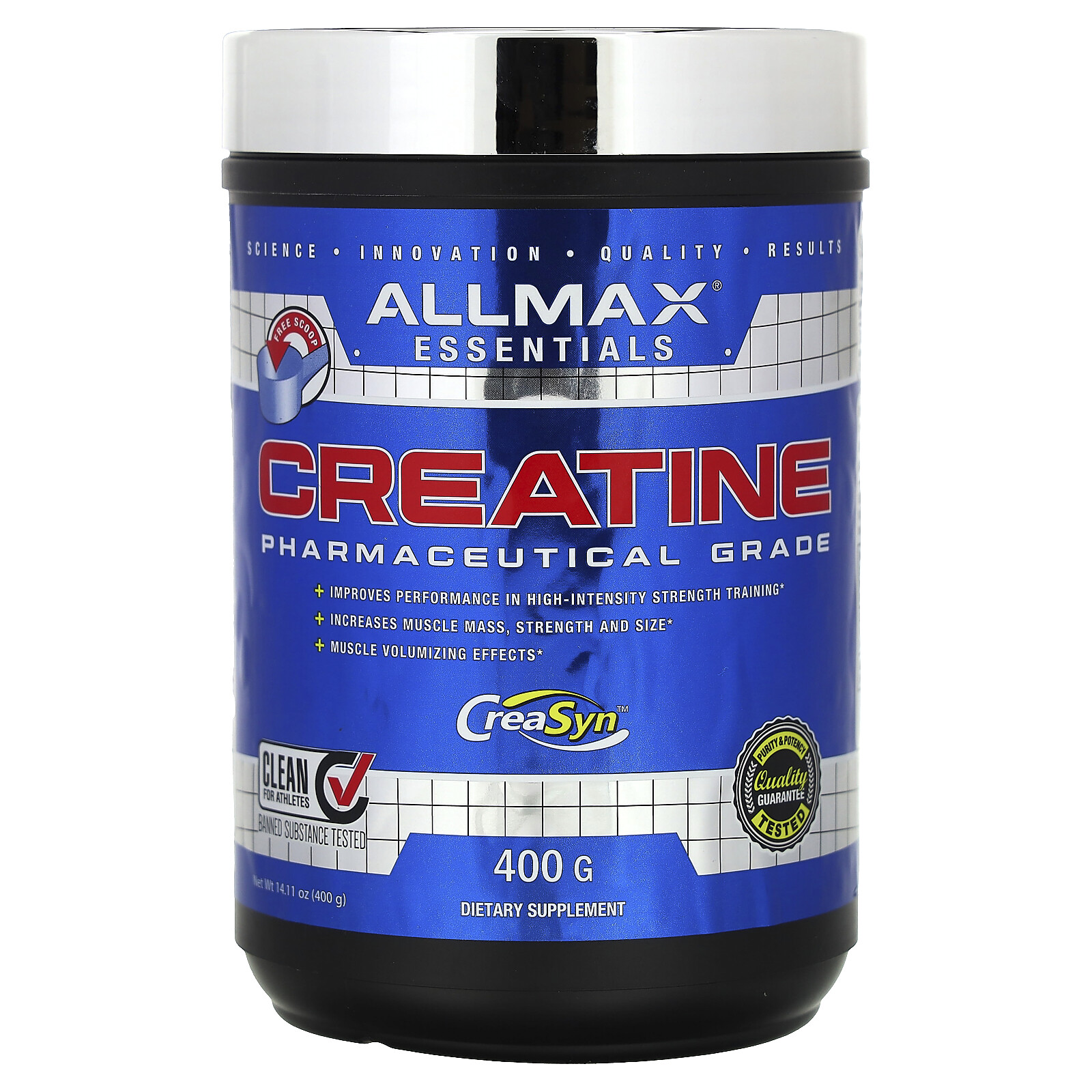Creatine, Pharmaceutical Grade, 14.11 oz (400 g)
