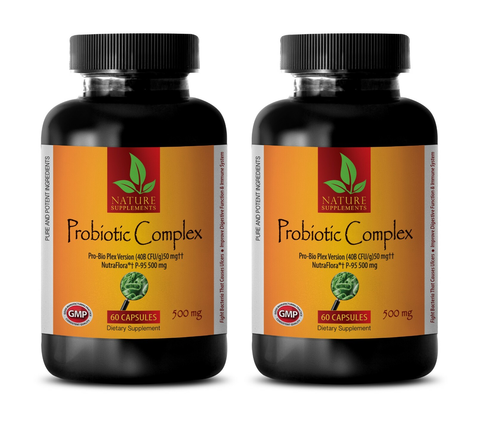 digestive daily probiotic – PROBIOTICS COMPLEX – mood support vitamins -2 Bottle