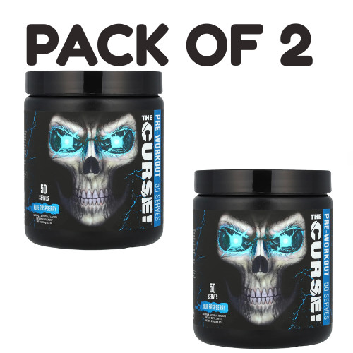 The Curse!®, Pre-Workout, Blue Raspberry, 8.8 oz (250 g) PACK OF 2