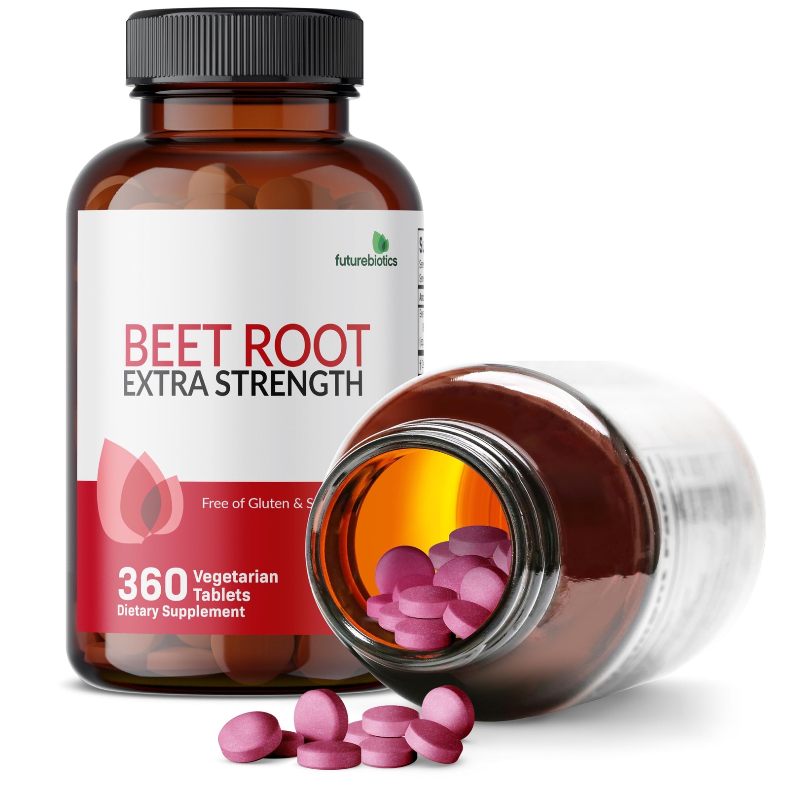 Futurebiotics Beet Root Extra Strength, Non-GMO, 360 360 Count (Pack of 1)