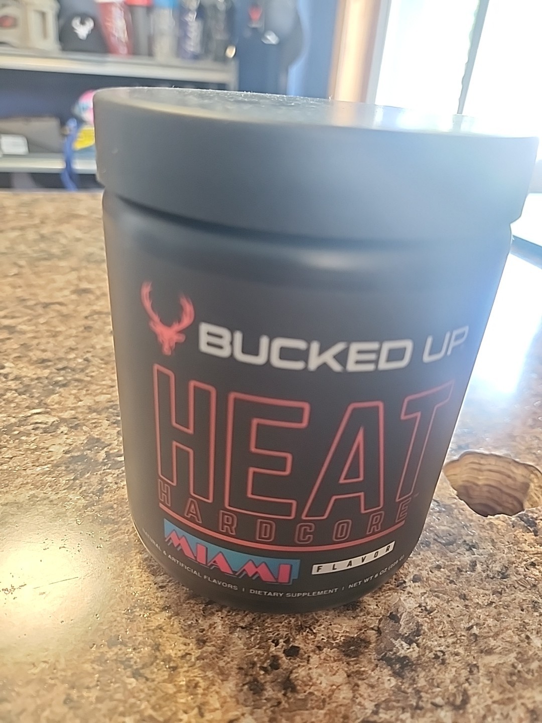 Bucked Up Heat Hardcore Private Label 7.8 Oz 30 Servings Miami Flavor