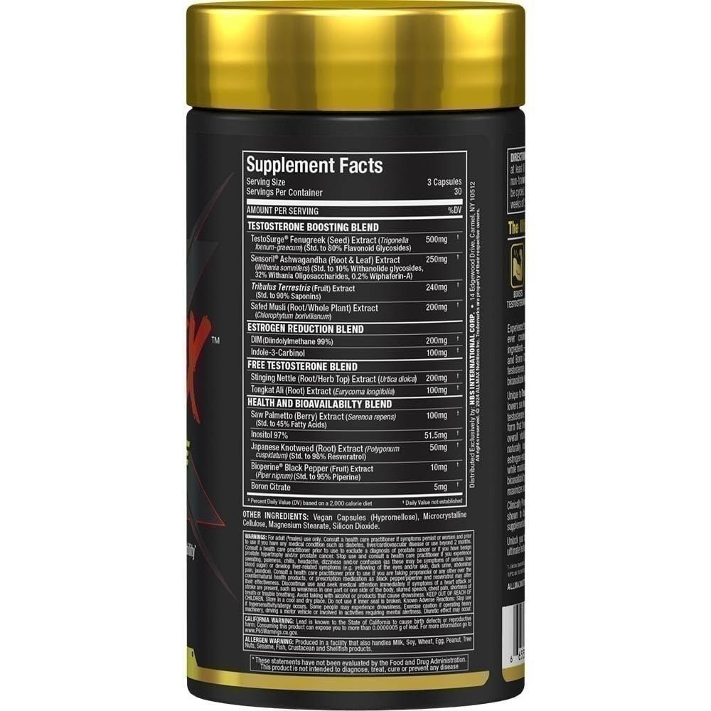 ALLMAX TESTO-FX, Testosterone Booster, 90 Capsules