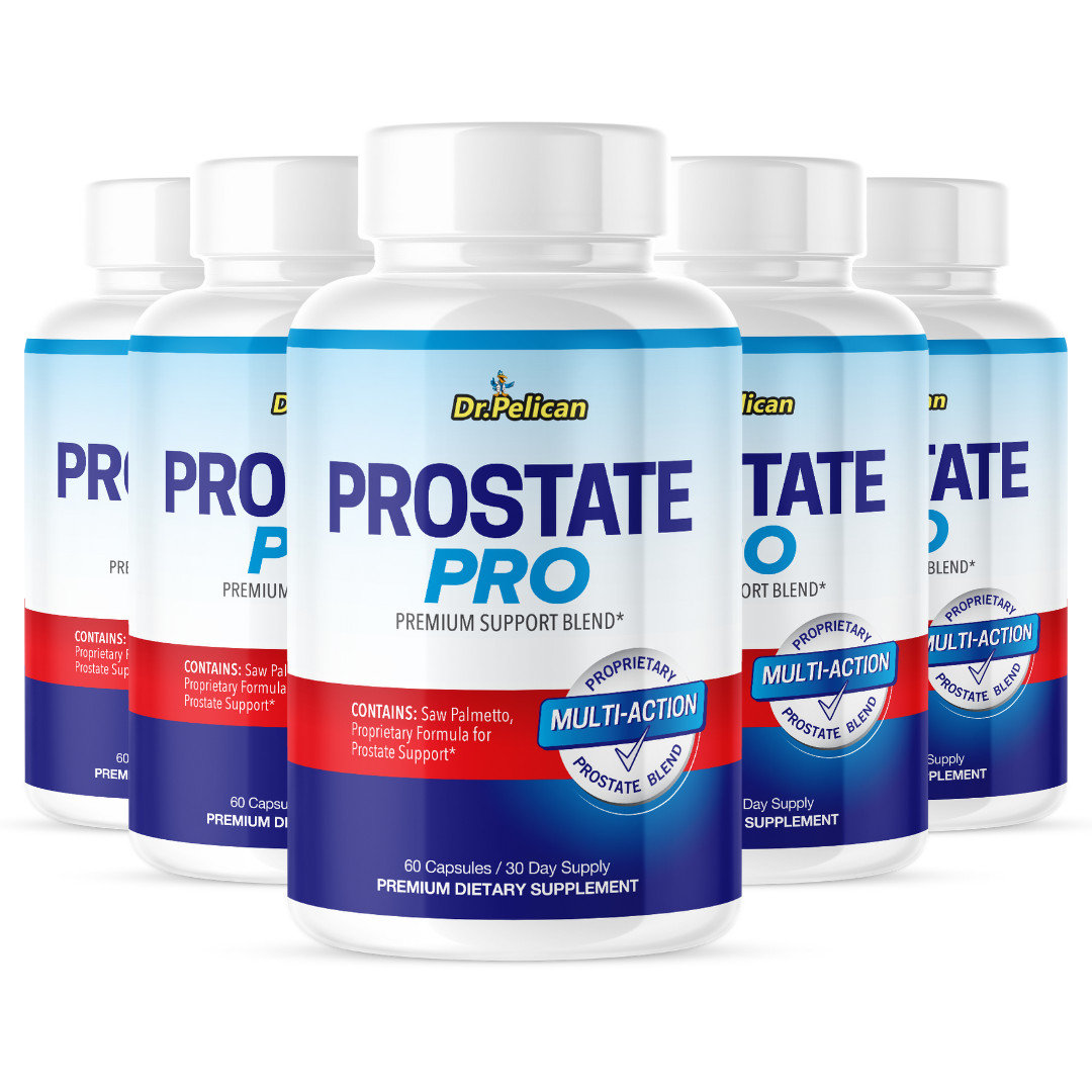 Prostate Pro- Support Supplement for Men – Urinary & Bladder Health-5 Bottles