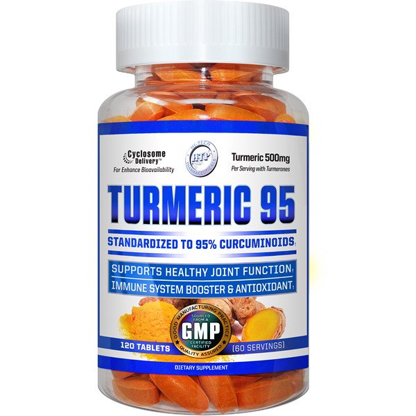 HiTech Pharmaceuticals Turmeric 95 Antioxidant Joint Function Immune Boost 120ct