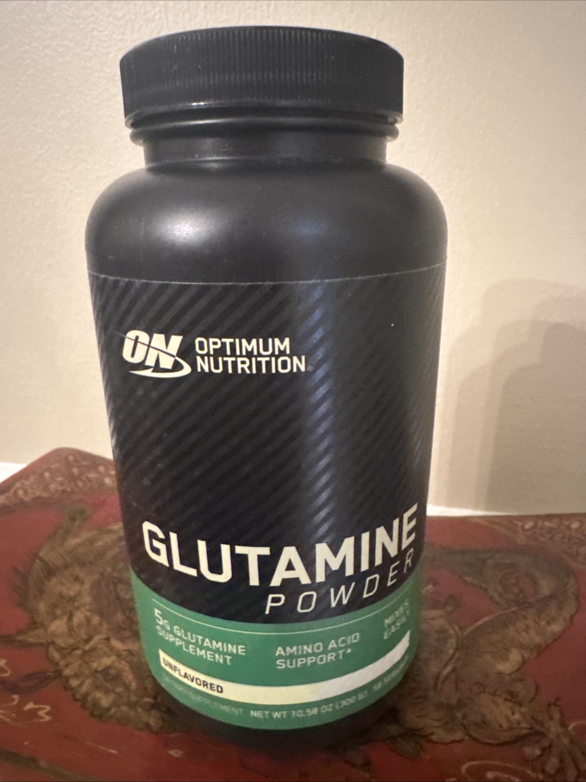ON Nutrition Glutamine Powder, Unflavored, 10.58 oz (300 g)
