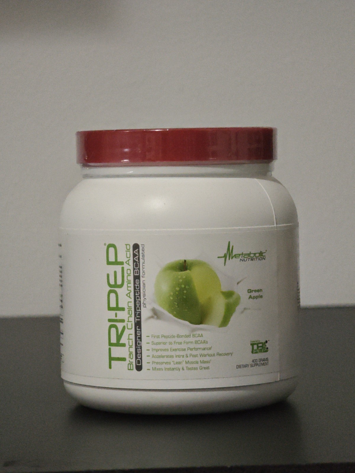 Tri-Pep®, Branch Chain Amino Acid, Green Apple, 400 g