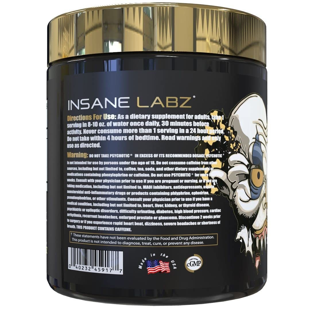 GOLD Pre Workout Supplement 35 Servings Energy Focus Pumps Citrulline Agmatine