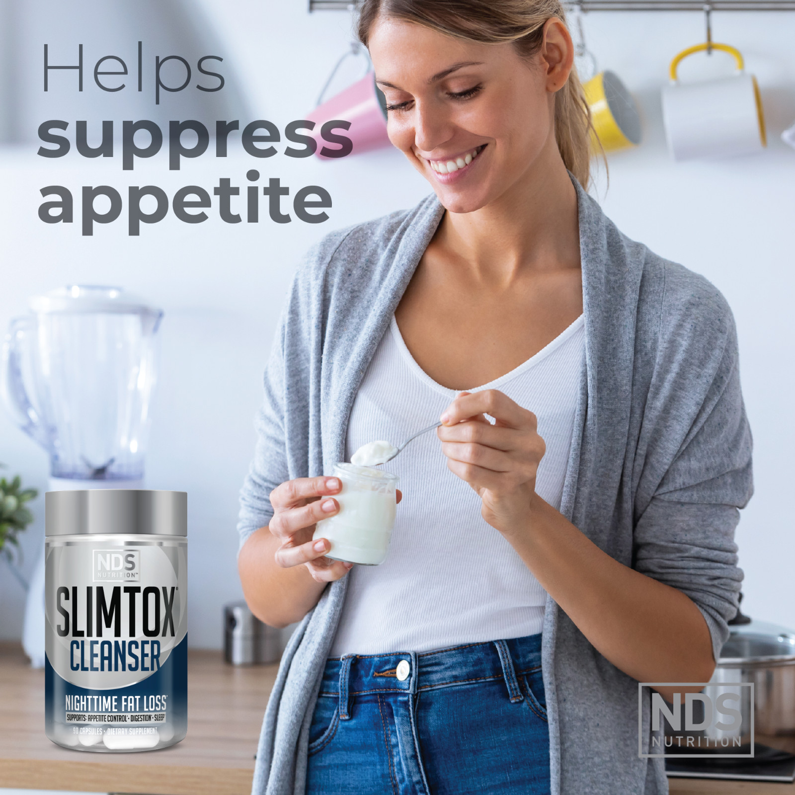 Slim-Tox – Fat-Loss Support – Appetite Control and Restful Sleep – (90 Capsules)