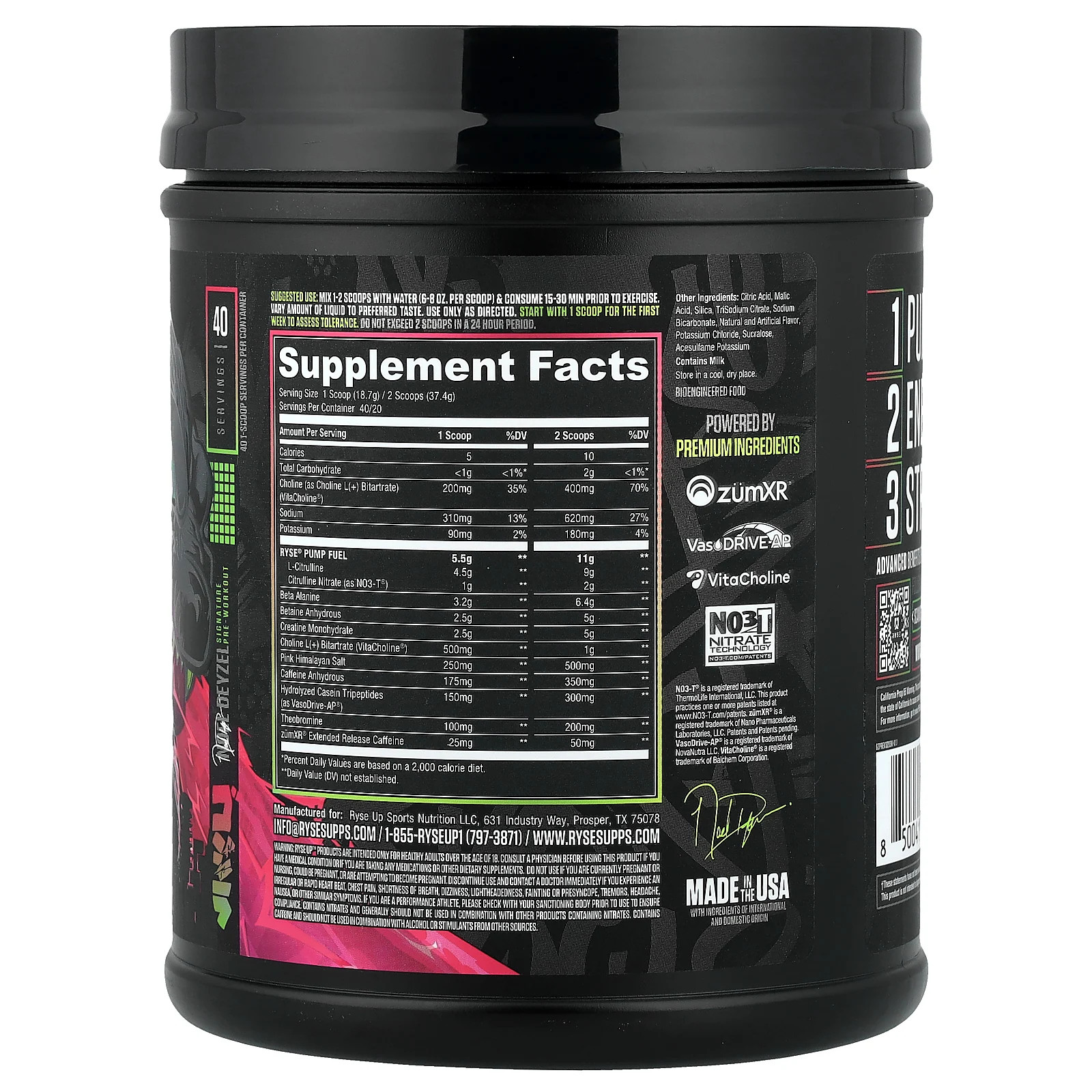 Godzilla, Pre-Workout, Strawberry Kiwi, 1.6 lbs (738 g)