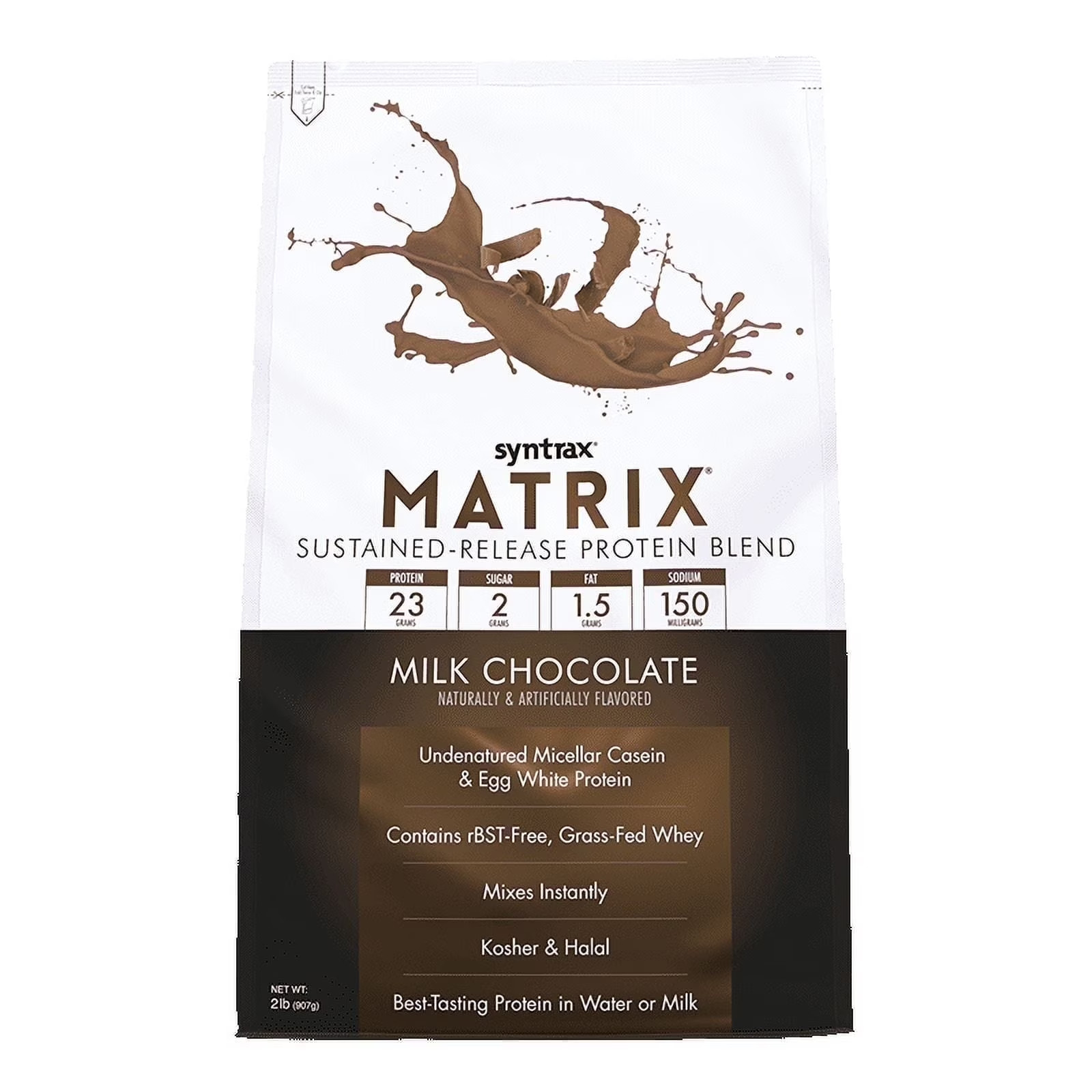 Matrix Peanut Butter Cookie Sustained‑Release Protein Powder Blend 2 Lb with Rea