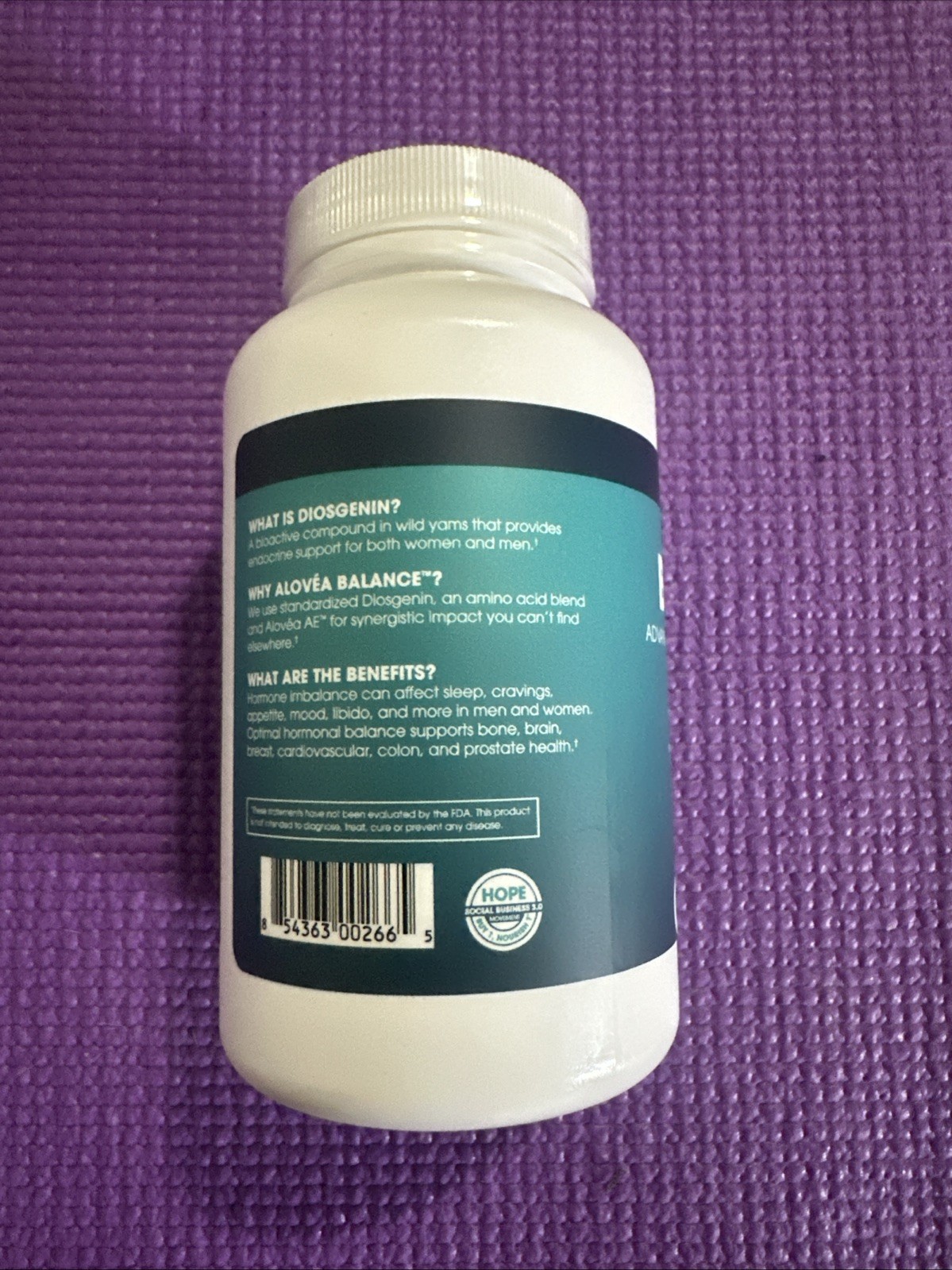 Alovea Balance Advanced BioActive Hormone Support 112 Caps Exp 12/26 NEW Alovéa