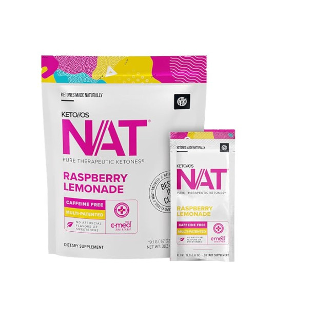 PRUVIT Ketones Nat 20 Packs Caffeine Free RASPBERRY LEMONADE – New In Box****
