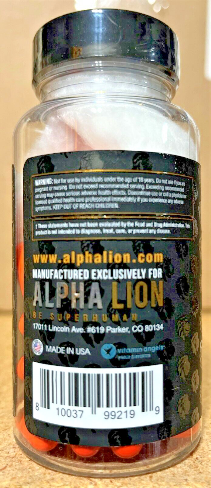 Alpha Lion Gains Candy Fat Loss Caloriburn Weight Loss Capsules 60 Capsules New