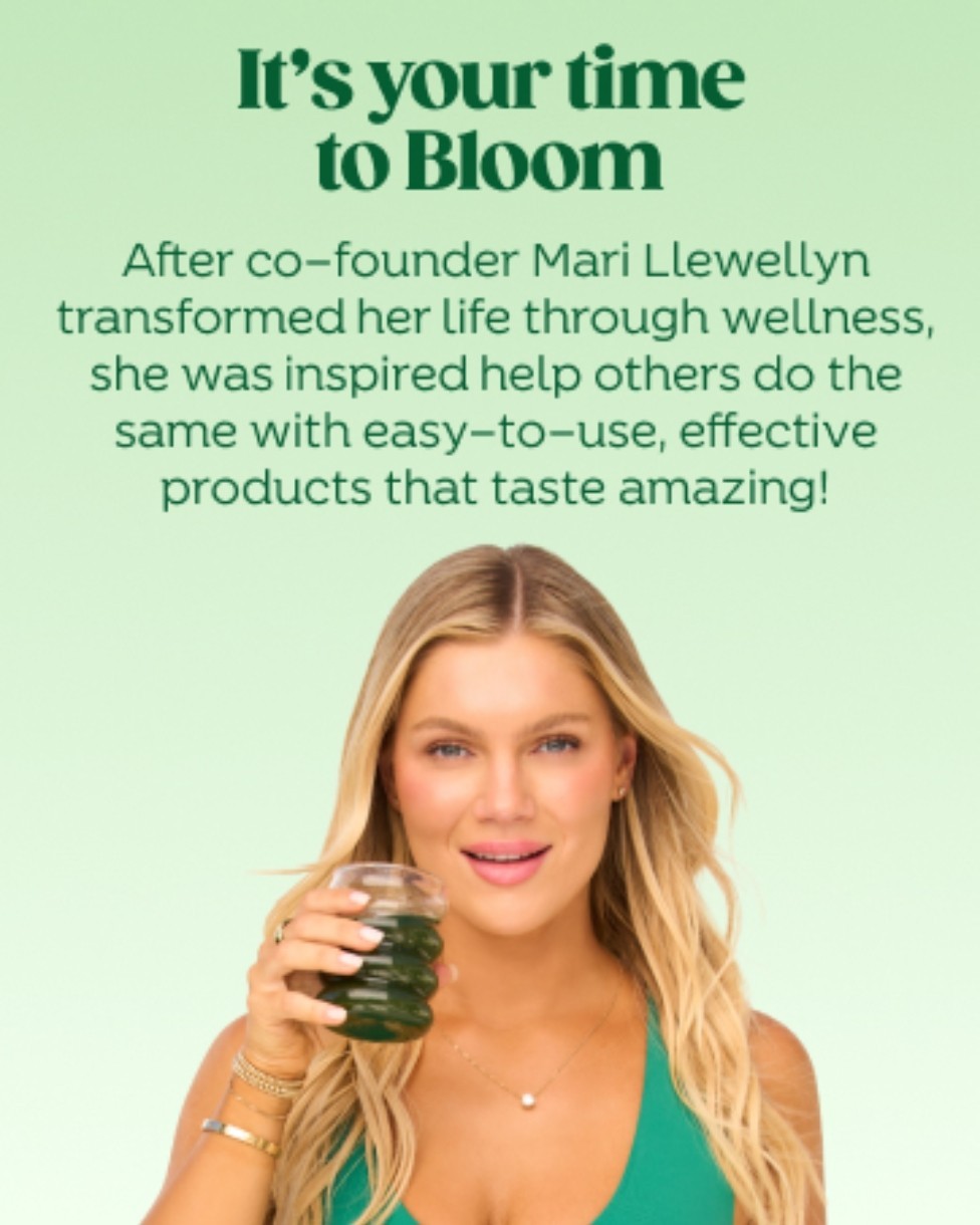 Bloom HIGH ENERGY PRE-WORKOUT 7 oz Size (30 Ser) Sour Peach Rings BEST BY 8/26
