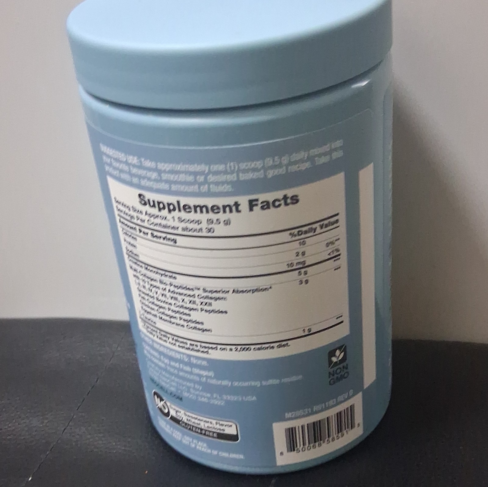 NeoCell Creatine+ Multi Collagen Powder Unflavored Non-GMO 10 oz 30 Serv