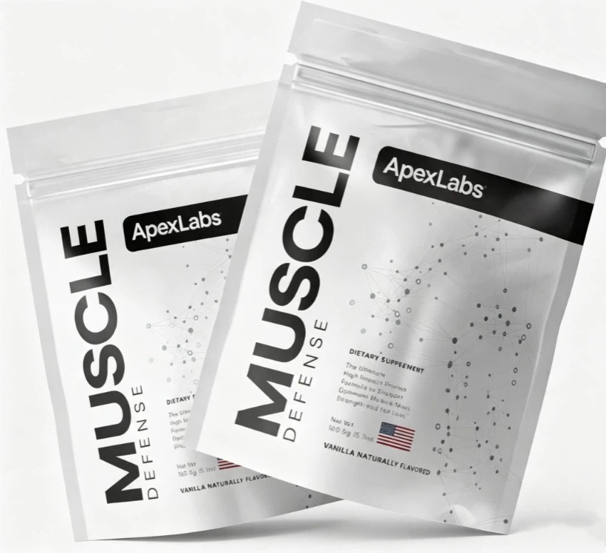 Apex Labs Muscle Defense Vanilla 8.57 oz each 1-5 Pack | Dietary Supplement USA
