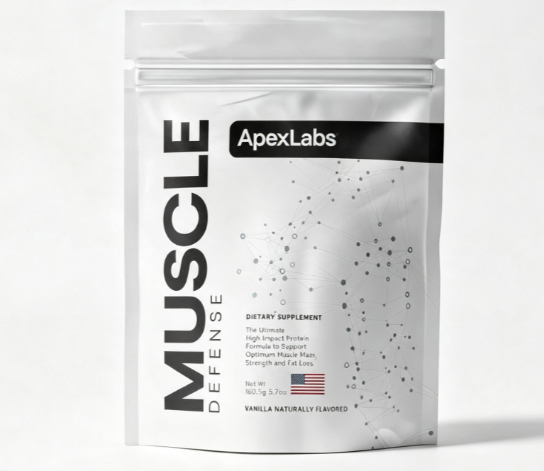 Apex Labs Muscle Defense Vanilla 8.57 oz each 1-5 Pack | Dietary Supplement USA