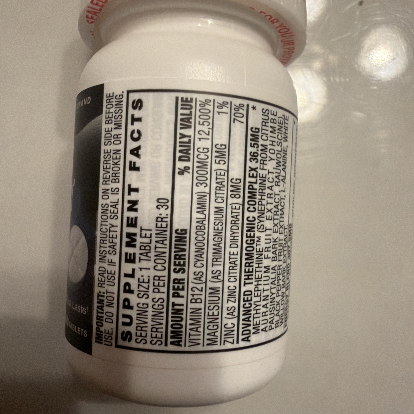 Rapid Action 2 Way Energy EXTREME MOOD Boost 8 SEALED 30ct Bottles EXP 4/31