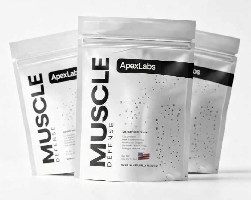 Apex Labs Muscle Defense Vanilla 8.57 oz each 1-5 Pack | Dietary Supplement USA
