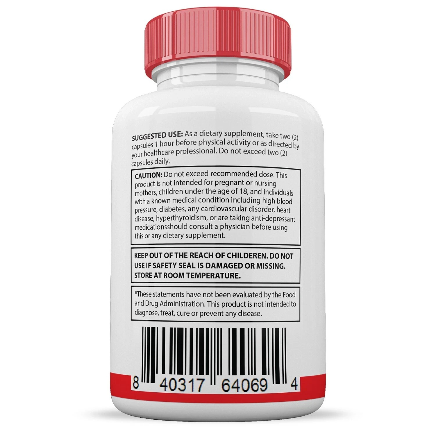 Vital Pump XL for Men Advanced Formula 1484MG Pills Vitamin Supplement US