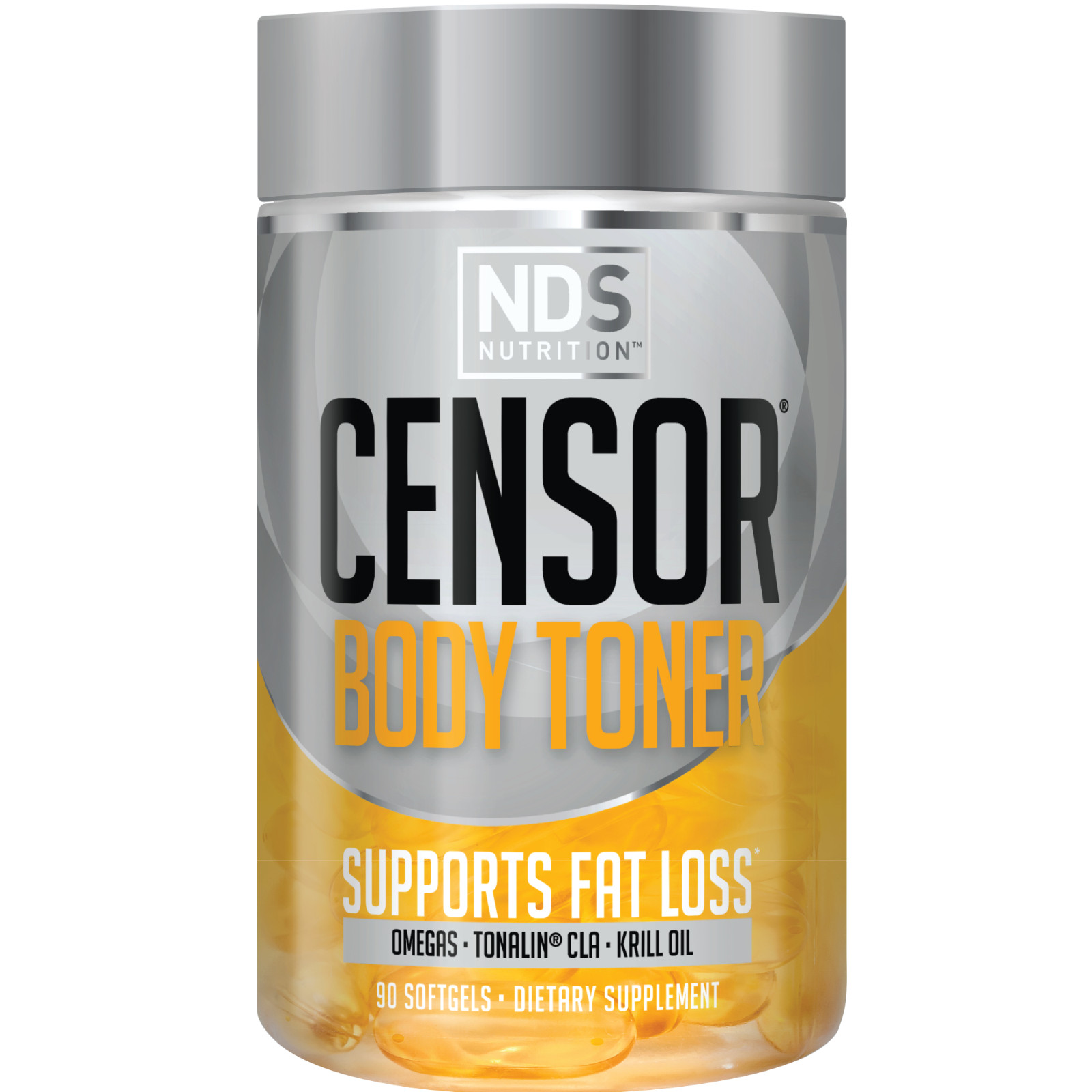 CENSOR Specialized Body Toning Supplement for Losing Inches – 90 Softgels