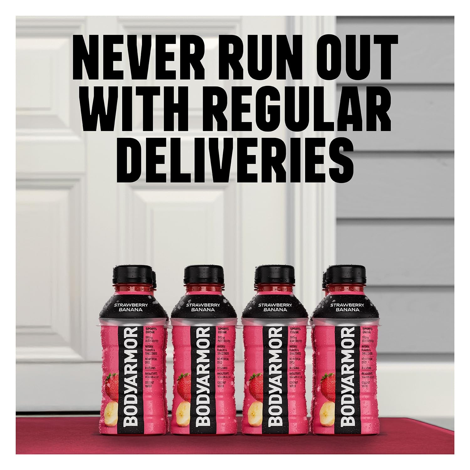 BODYARMOR Sports Drink Beverage, Tropical Punch, 16 Ounce (Pack of 12)