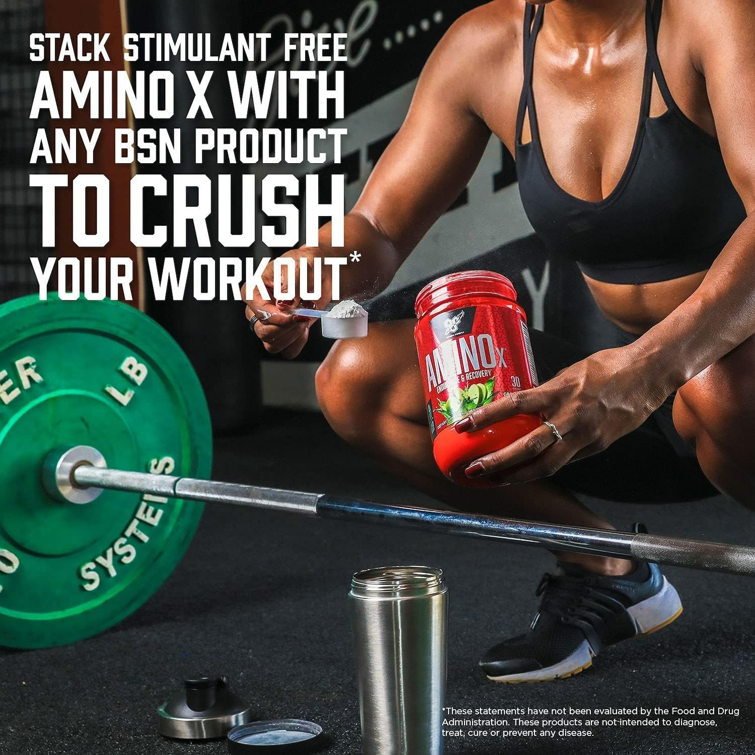 Amino X Muscle Recovery & Endurance Powder, BCAAs, 10 Grams of Amino Acids, K…