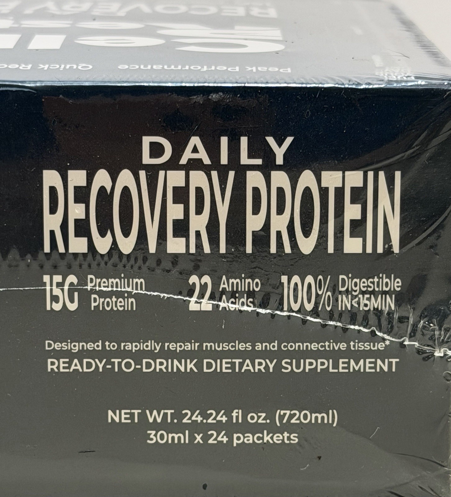 Cell Restore Daily Recovery Protein Liquid Shot 24 Pack 15g Protein Amino Acids