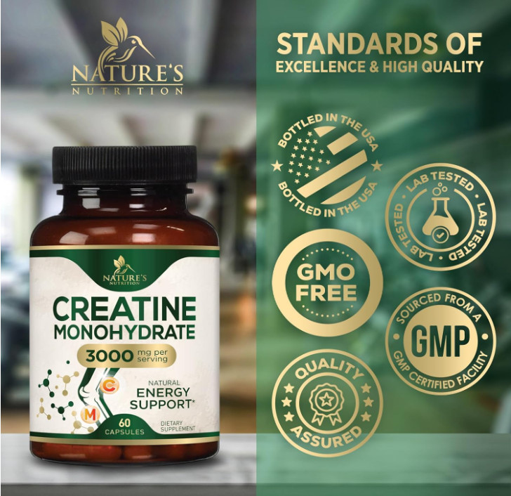 Creatina en polvo monohidratada para crecer musculos kreatina mono hidratad Puro