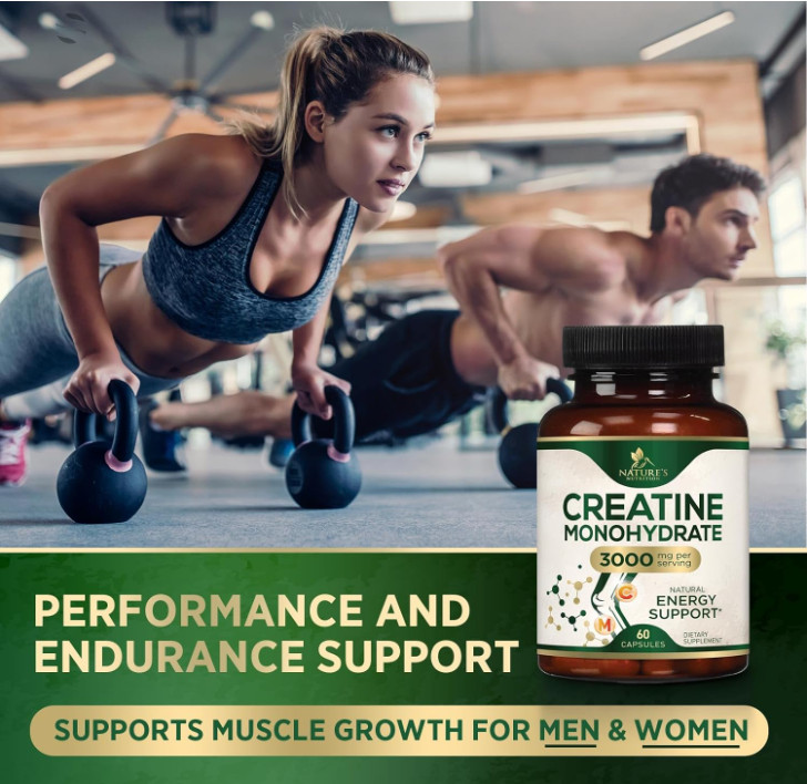 Creatina en polvo monohidratada para crecer musculos kreatina mono hidratad Puro