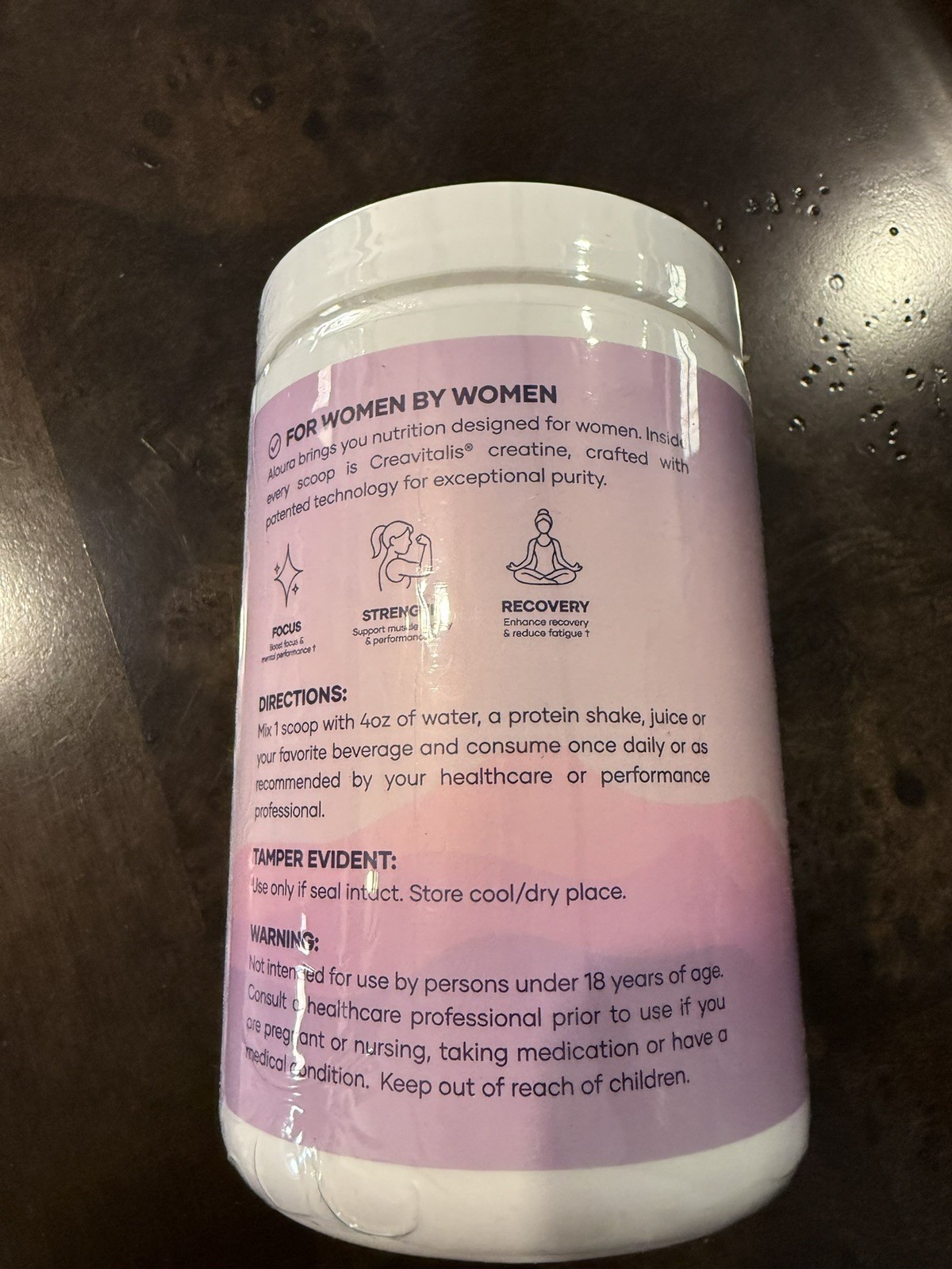 Balance Focus Strength Recovery Creatine Monohydrate 30 Servings EXP 10/28 NEW